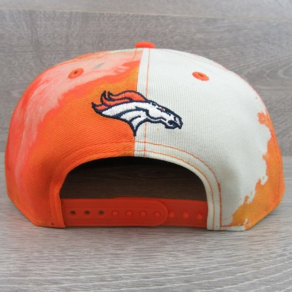 Denver Broncos New Era NFL 9FIFTY Snapback Hat Tie Dye One Size NEW - Picture 7 of 12